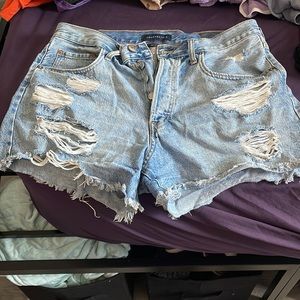 Jean shorts from Aeropostale